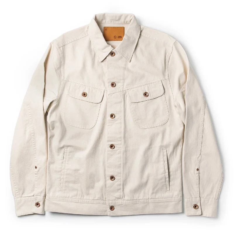 The Long Haul Jacket in Natural Organic Selvage