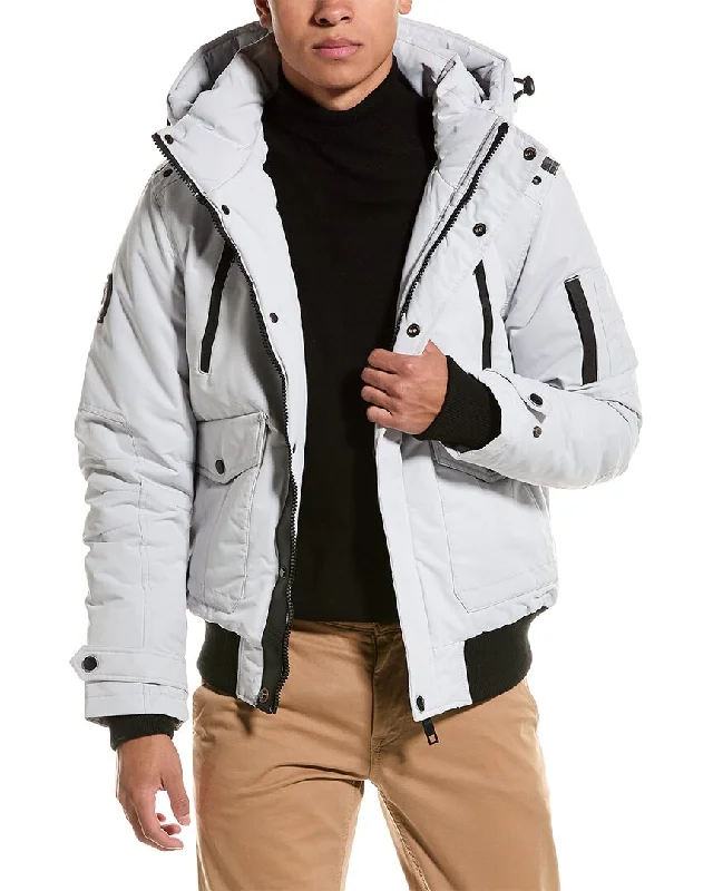 Point Zero Mpro Coated Bomber Jacket