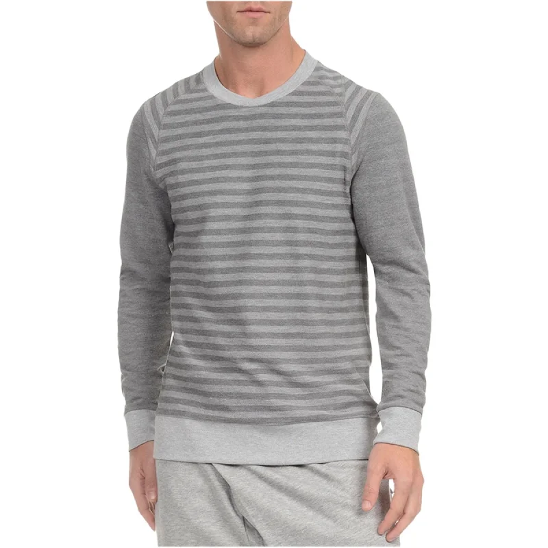 2(X)Ist Mens Terry Striped Thermal Sweater