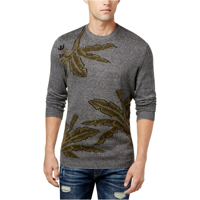 American Rag Mens Palm Intarsia Knit Pullover Sweater