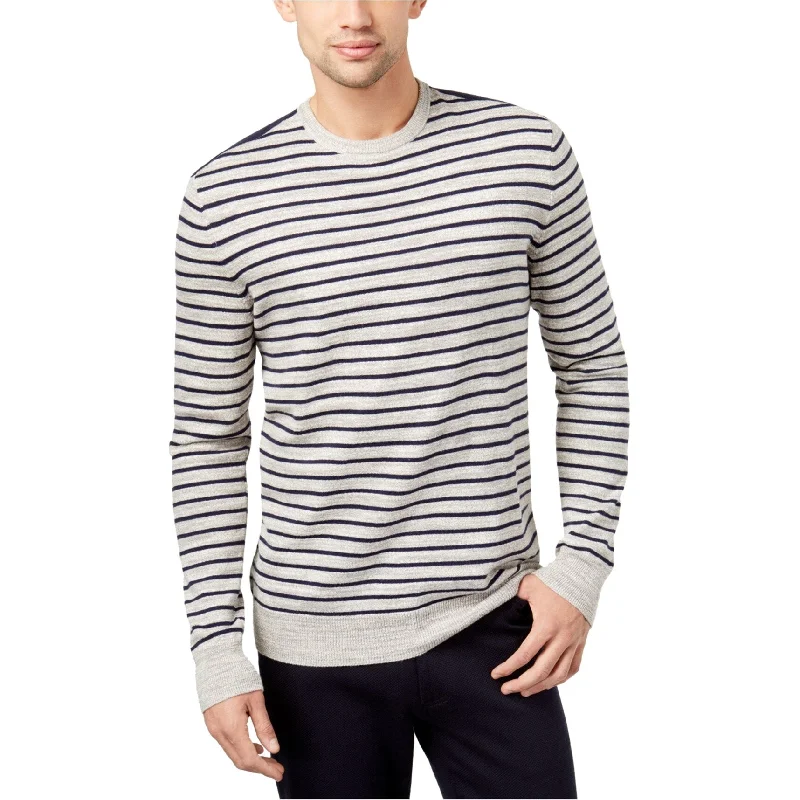 Club Room Mens Low Tide Striped Pullover Sweater