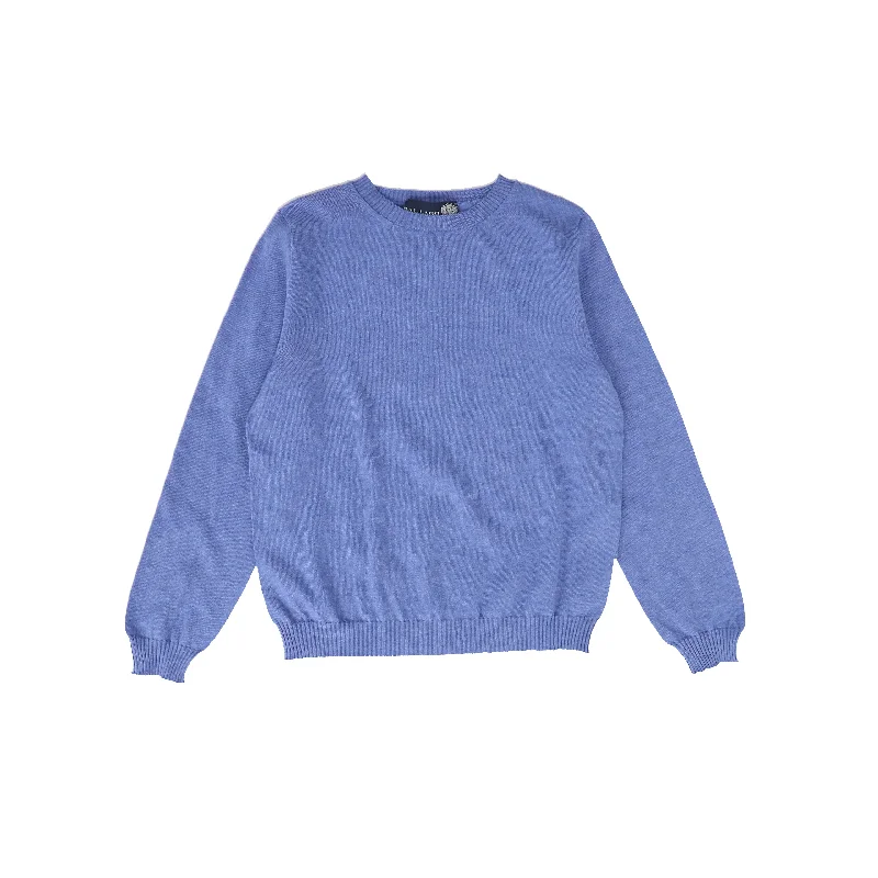 DAL LAGO DENIM KNIT SWEATER [FINAL SALE]