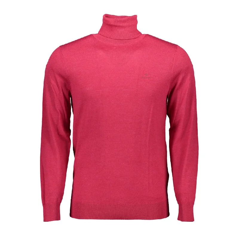 Gant Elegant  Turtleneck Sweater in Pure Men's Wool