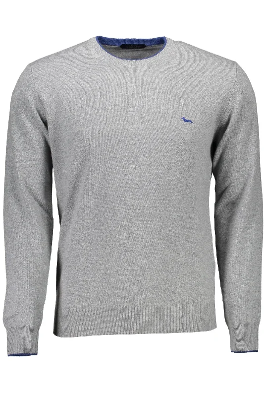 Harmont & Blaine Elegant  Sweater with Contrasting Men's Accents