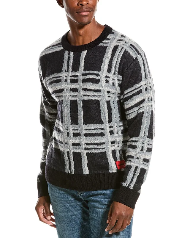 HUGO Hugo Boss Wool & Mohair-Blend Crewneck Sweater