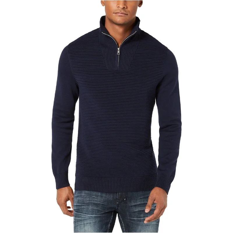 I-N-C Mens Dean Pullover Sweater, Blue, Large