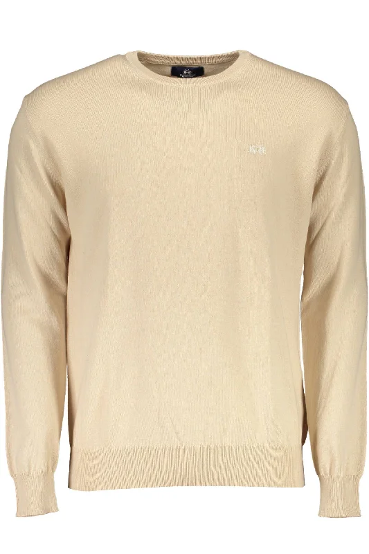 La Martina  Round Neck Embroide Men's Sweater