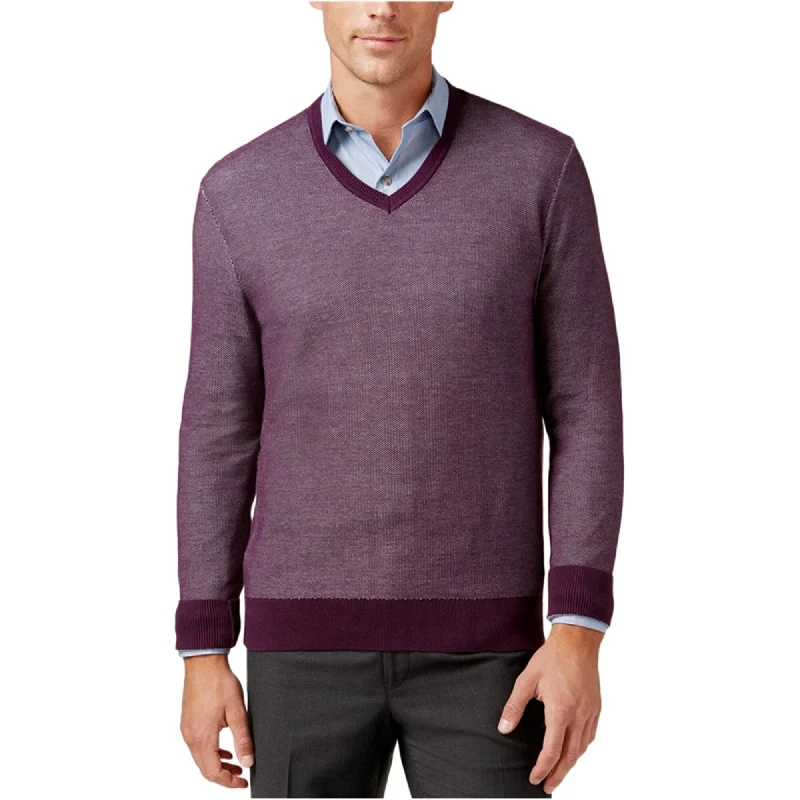 Michael Kors Mens Tuck Stitch Pullover Sweater