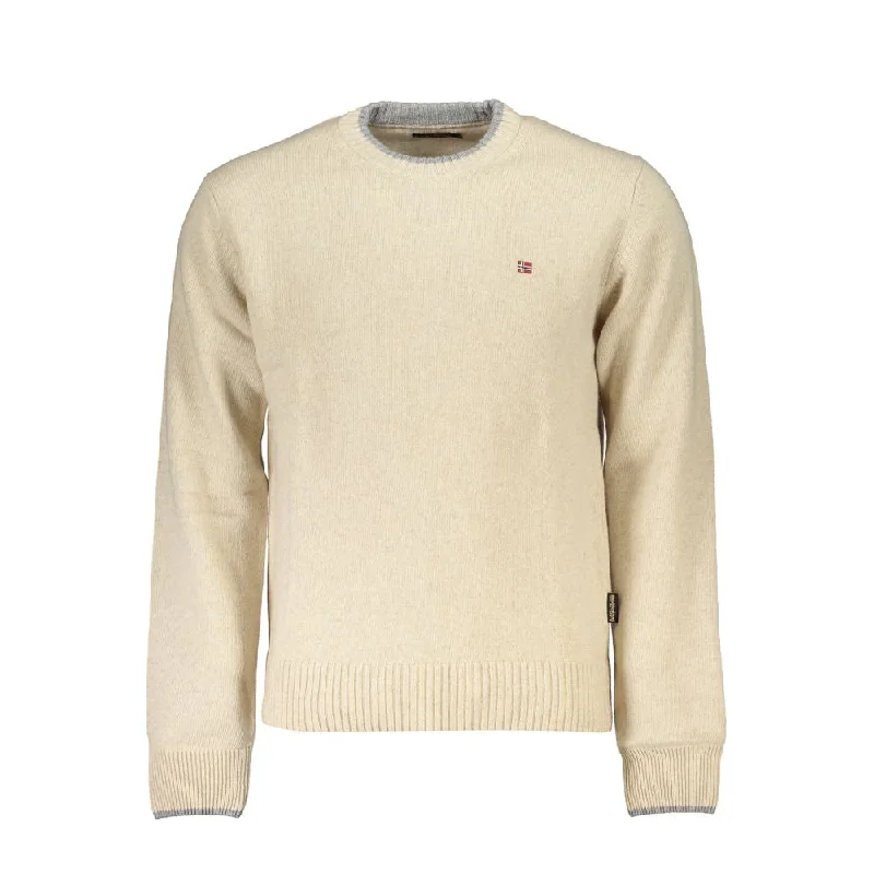 Napapijri  Crew Neck Embroide Men's Sweater