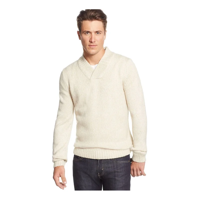 Tricots St Raphael Mens Shawl-Collar Pullover Sweater