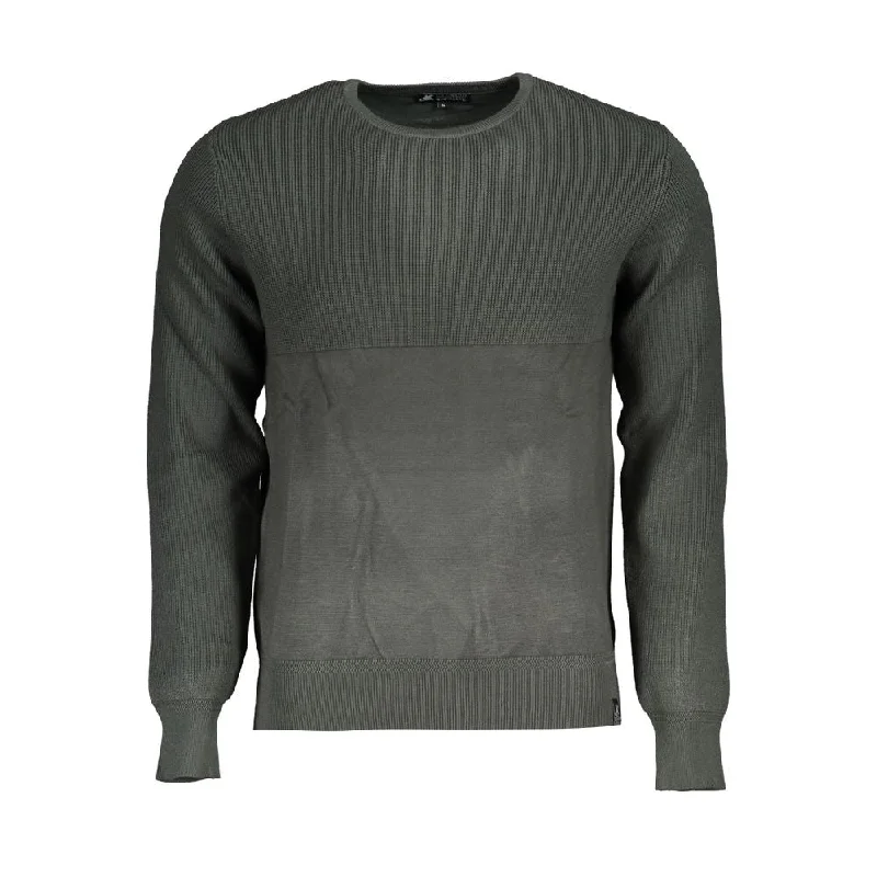 U.S. Grand Polo Classic Crew Neck Sweater with Contrast Men's Details