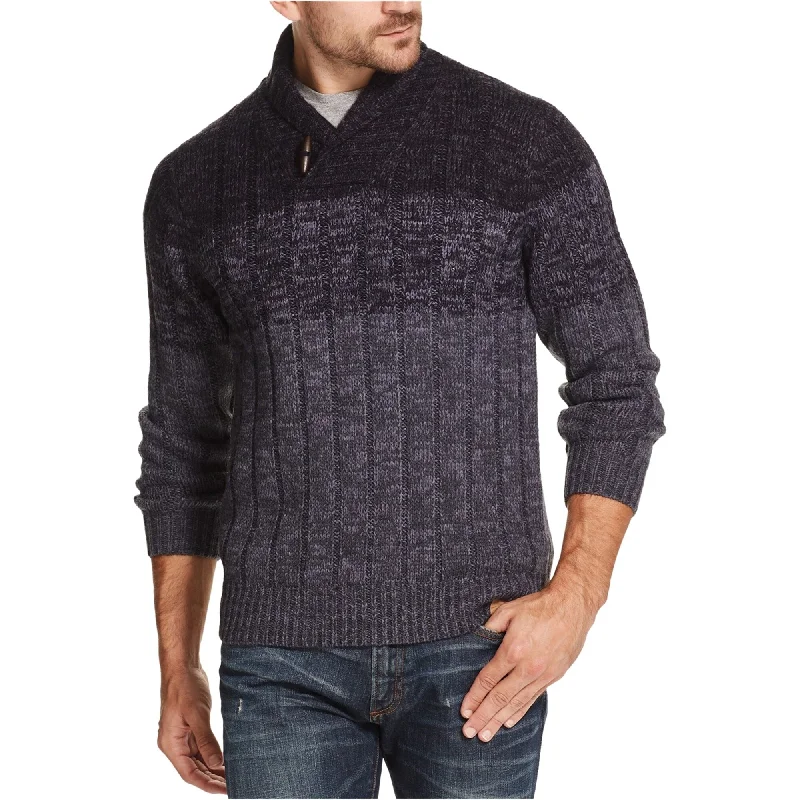 Weatherproof Mens Ombre Shawl Sweater