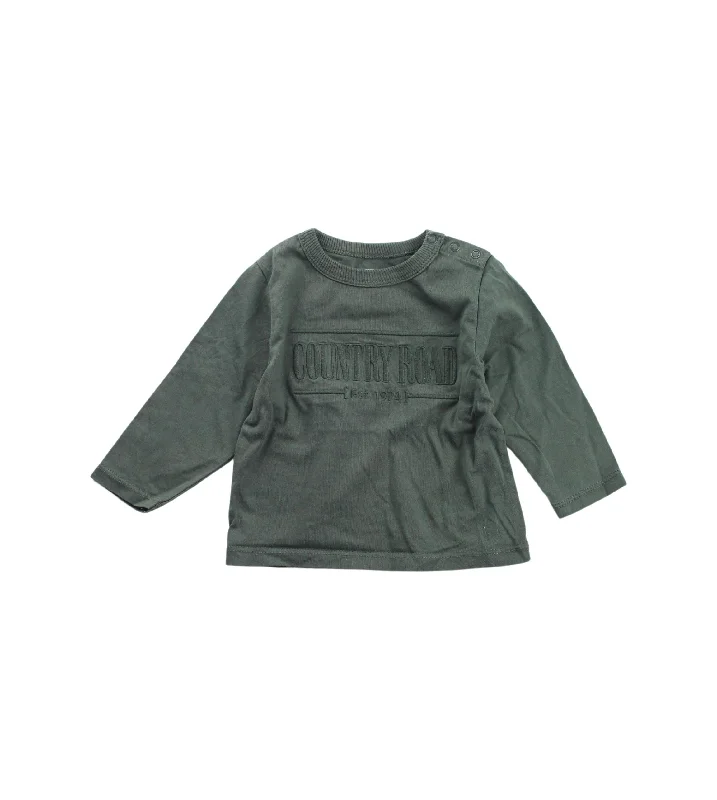 Country Road Crewneck Sweatshirt 3-6M