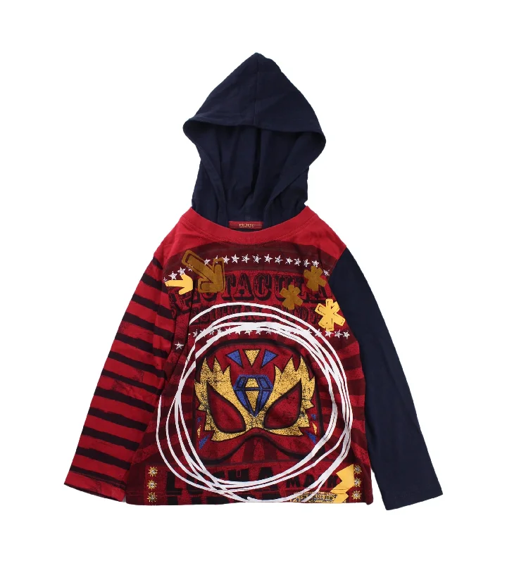 Desigual Hooded Sweatshirt 3T - 4T