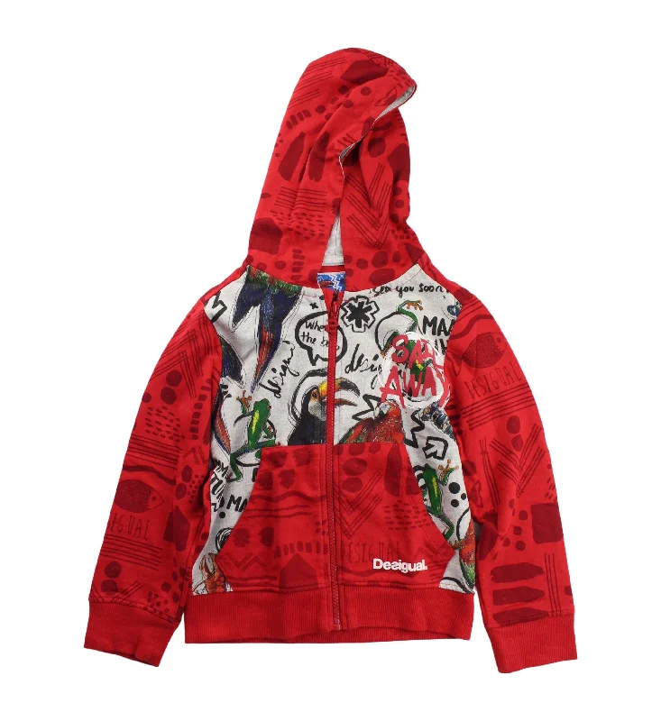 Desigual Zippered Sweatshirt 3T - 4T