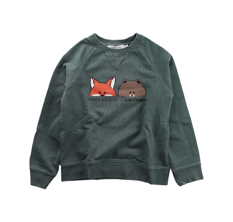 Maison Kitsuné Crewneck Sweatshirt 8Y