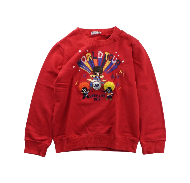 Miki House Crewneck Sweatshirt 7Y - 8Y